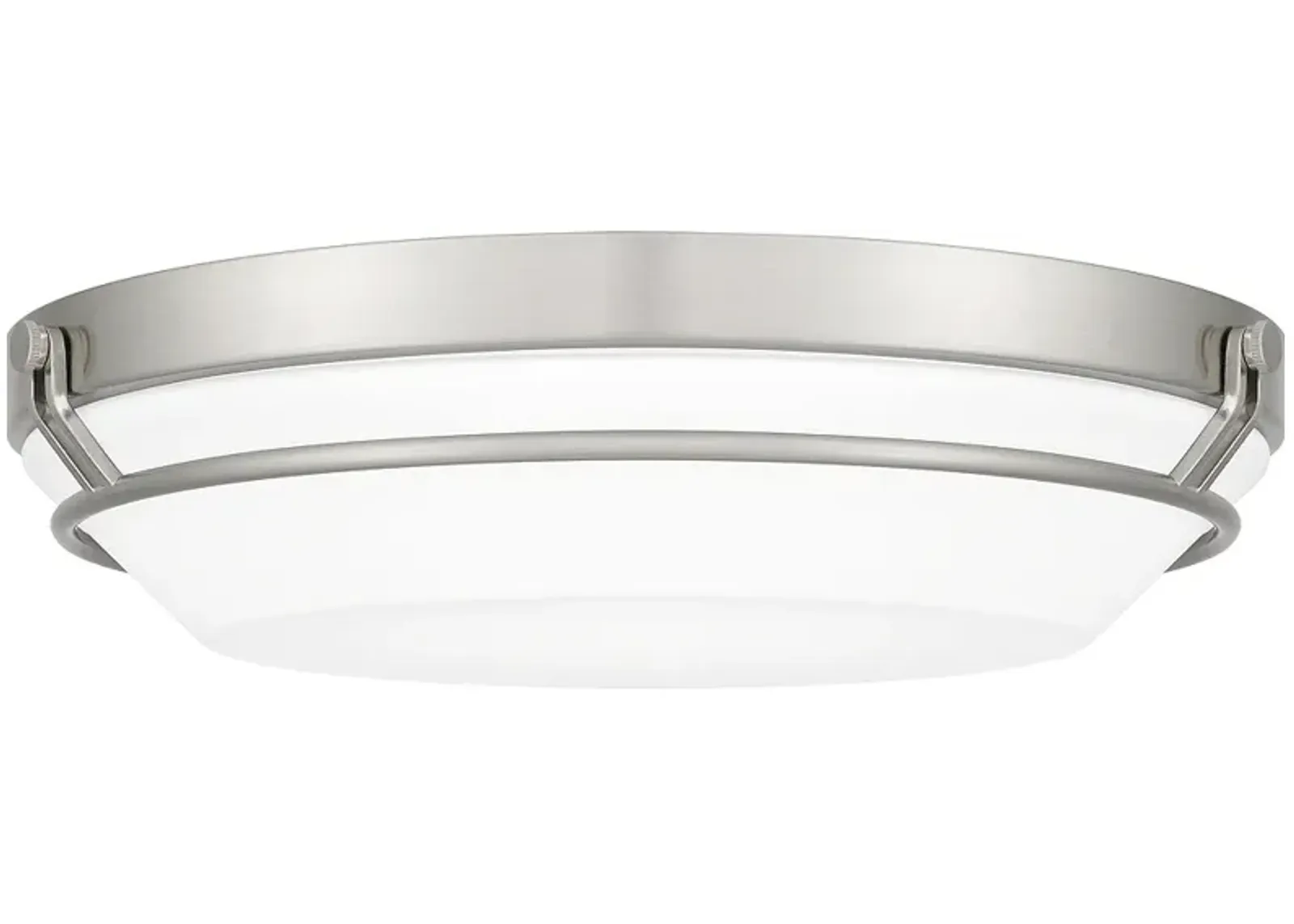 Dunbar Integrated LED Brushed Nickel Flush Mount