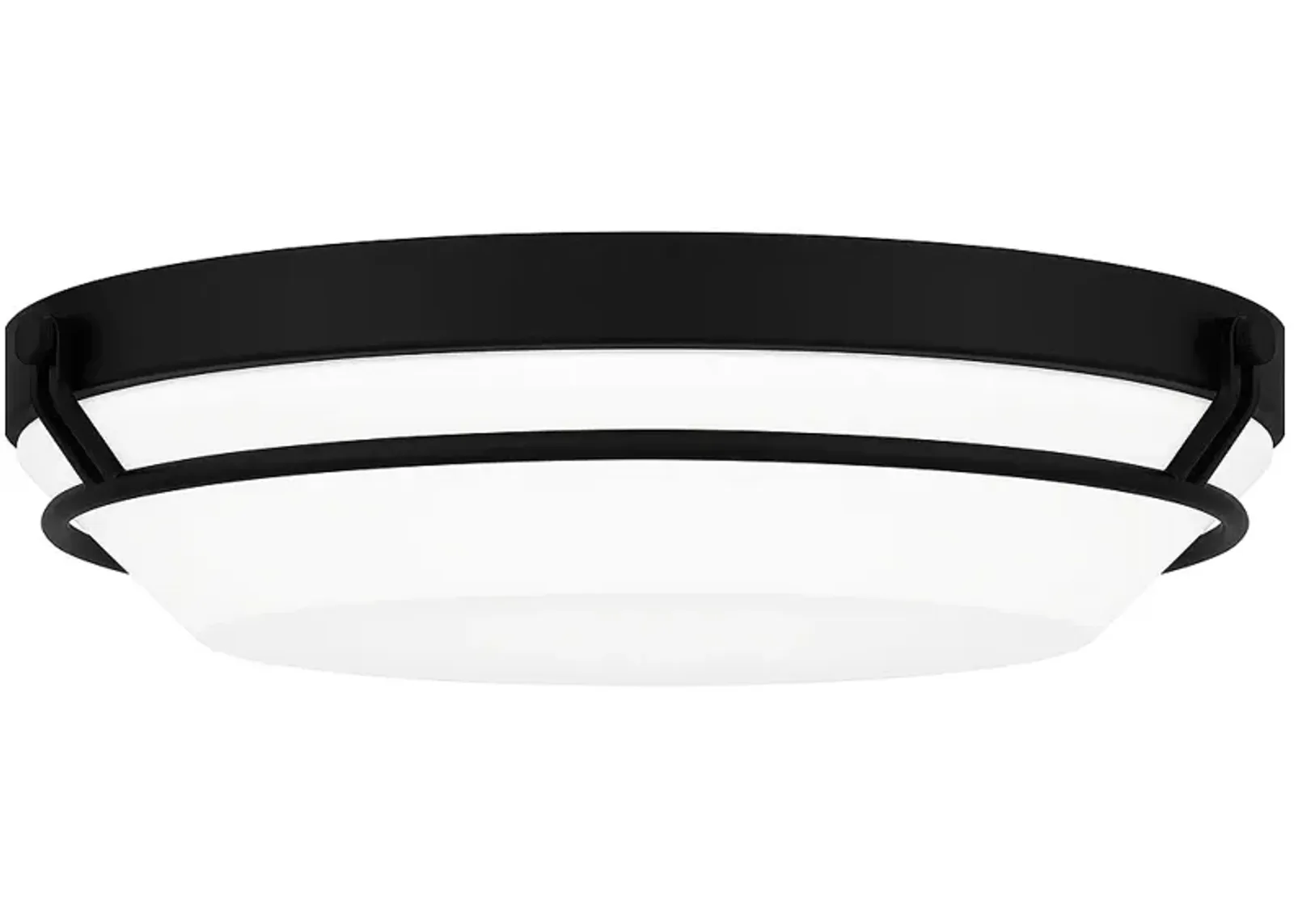 Dunbar Integrated LED Matte Black Flush Mount