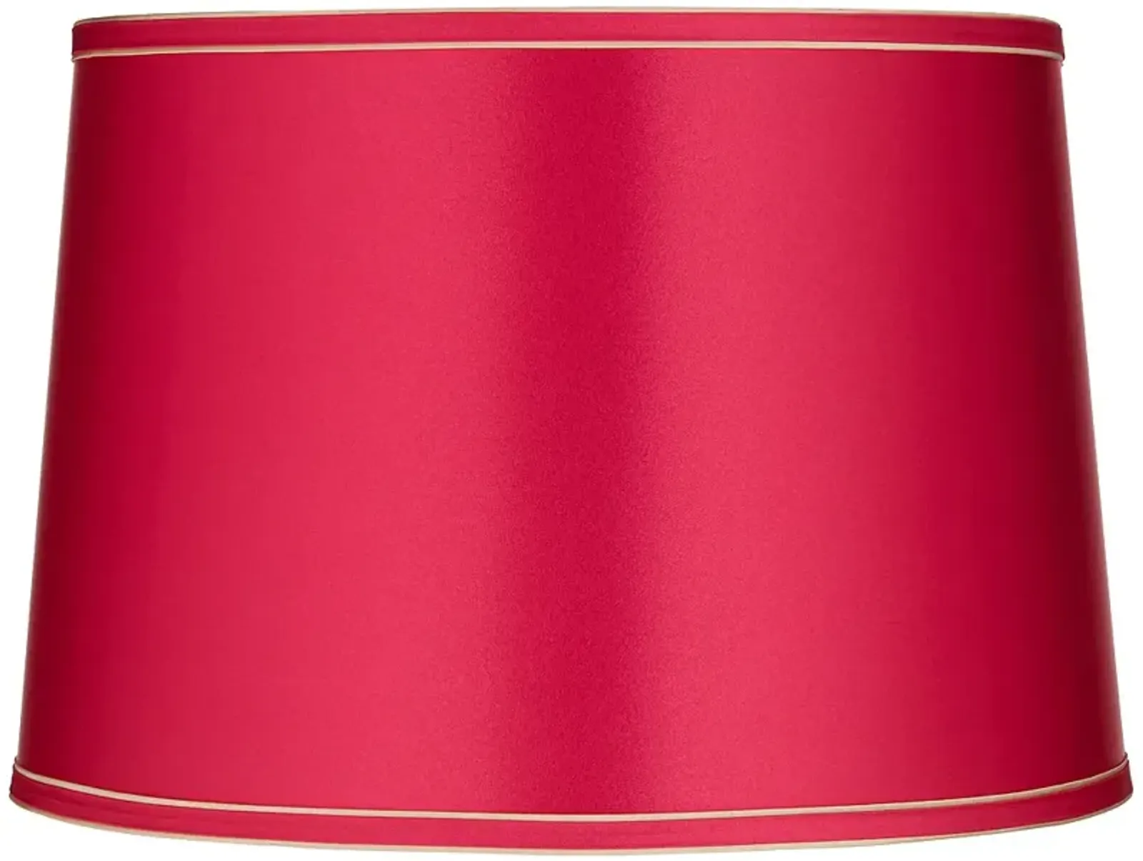 Sydnee Vivid Pink Gold Trim Drum Shade 14x16x11 (Spider)