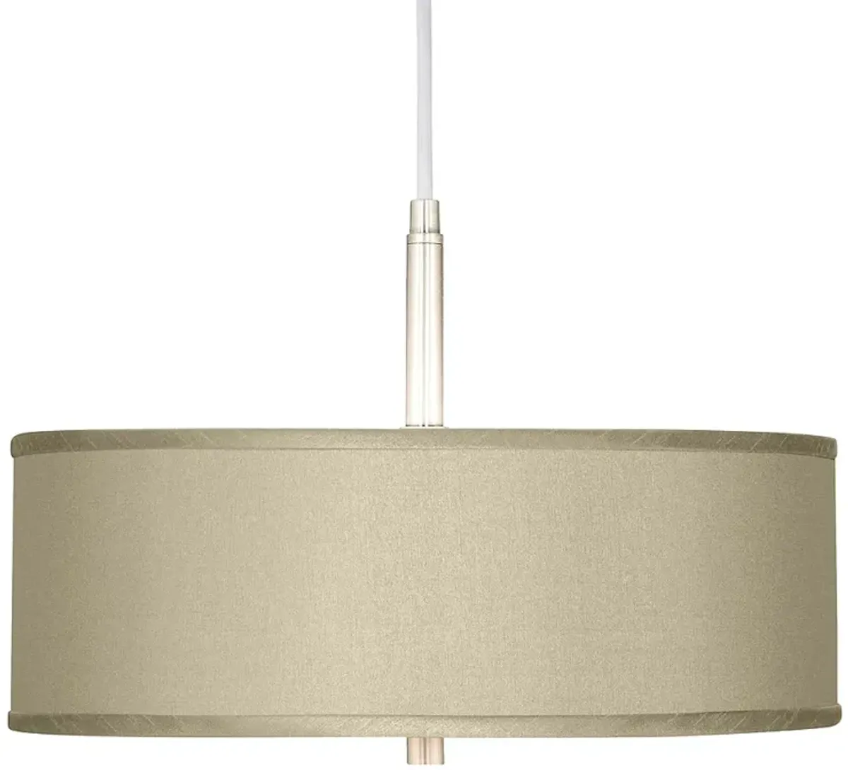 Possini Euro 16" Wide Modern Sesame Shade Pendant Chandelier