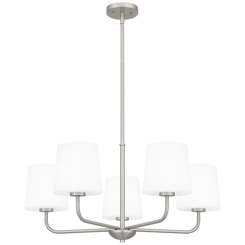 Gallagher 5-Light Brushed Nickel Chandelier