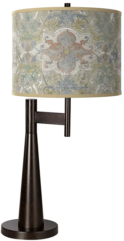 Giclee Glow Novo 30 3/4" Lucrezia Shade Bronze Table Lamp