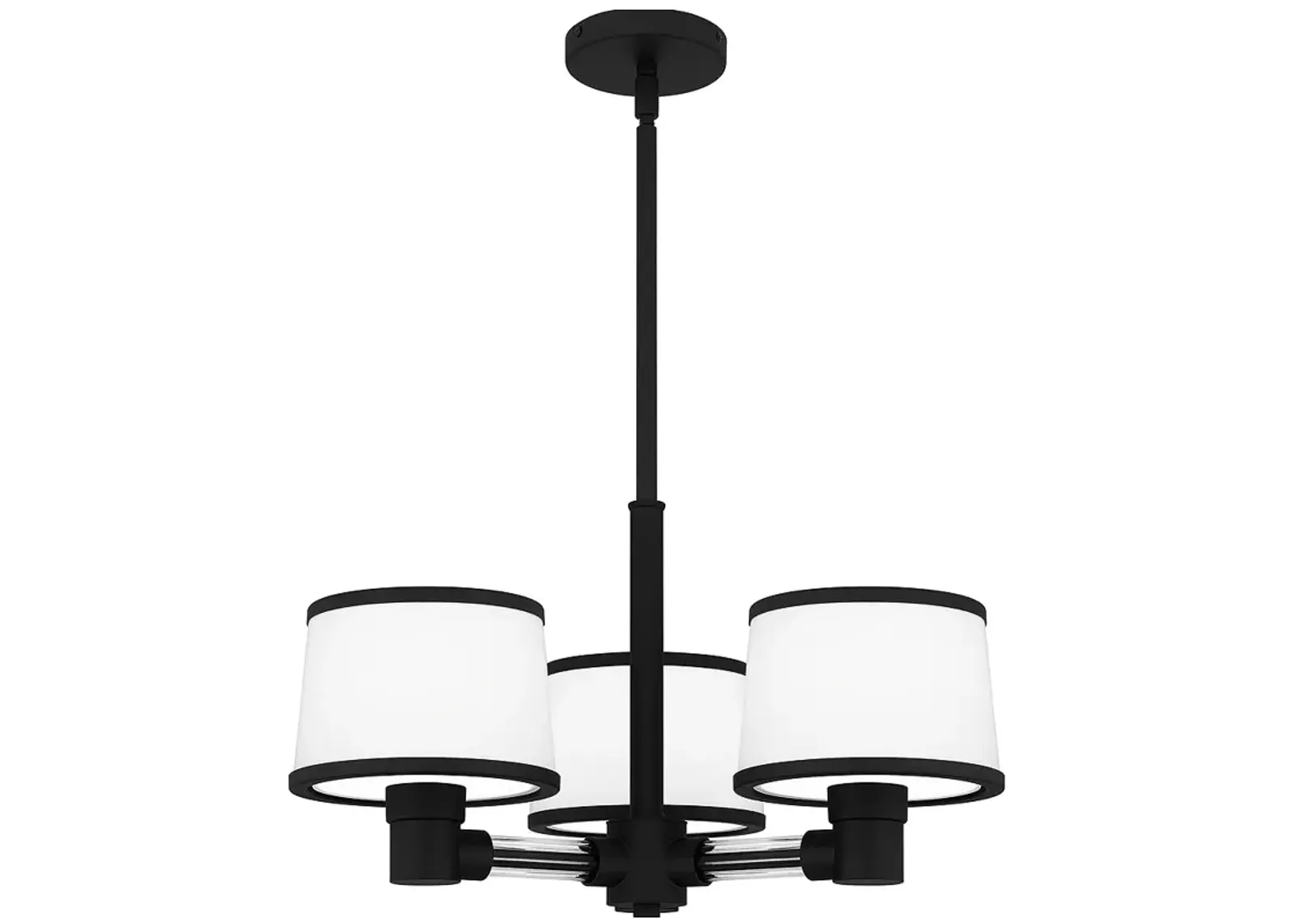 Kylen 3-Light Matte Black Pendant