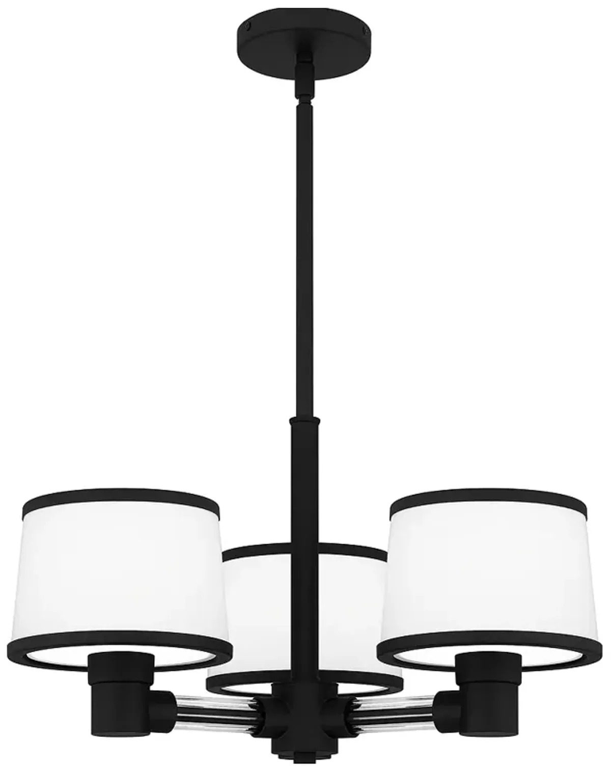 Kylen 3-Light Matte Black Pendant