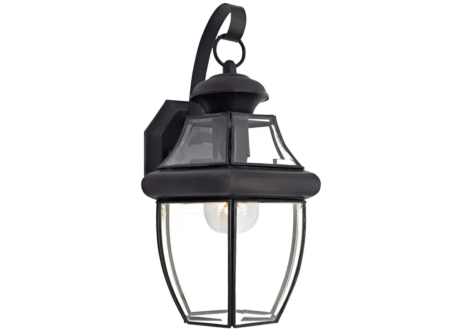 Quoizel Newbury 14" High Bronze Medium Outdoor Wall Light