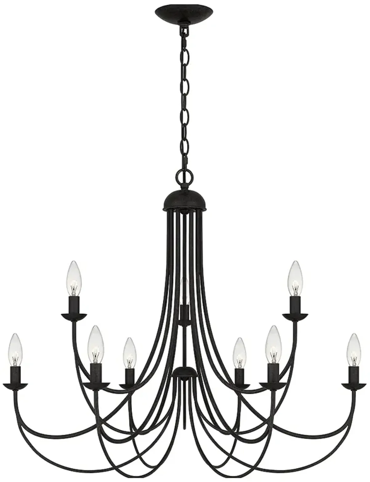 Mirren 9-Light Imperial Bronze Chandelier