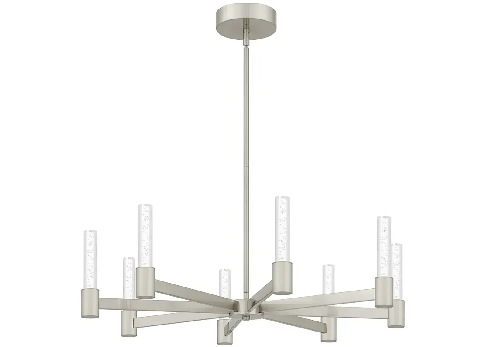 Quoizel Adler 30" Wide LED Brushed Nickel Modern Chandelier