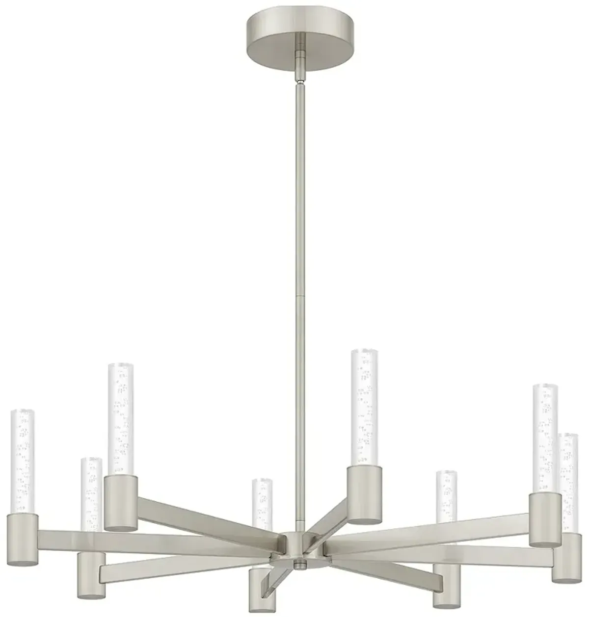 Quoizel Adler 30" Wide LED Brushed Nickel Modern Chandelier