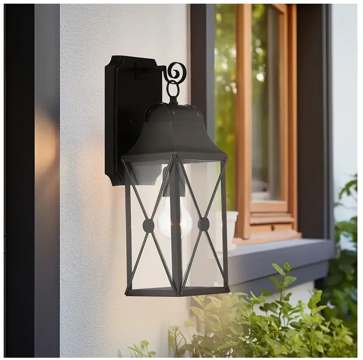 De Luz 16 1/2" High Oil-Rubbed Bronze Outdoor Wall Light