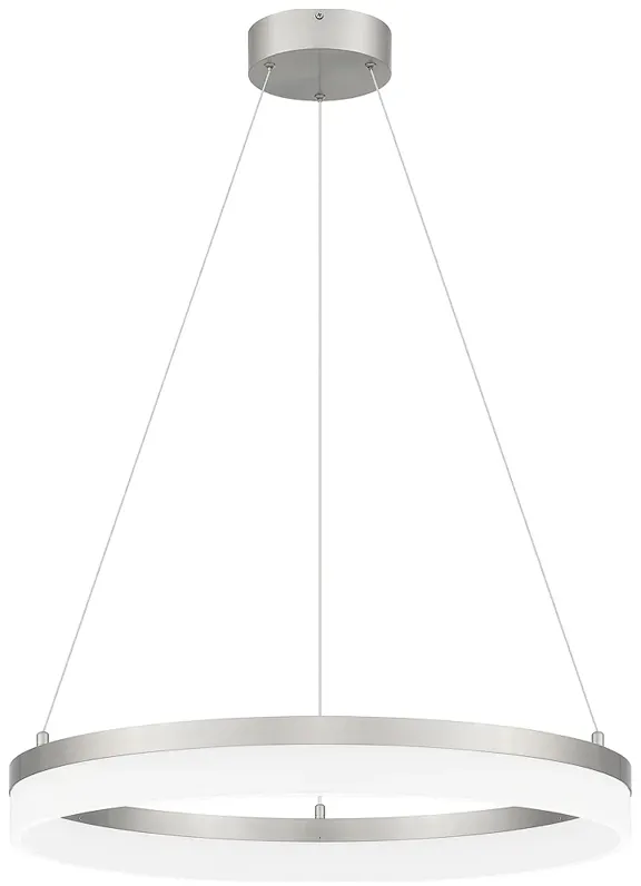 Cohen Integrated LED Brushed Nickel Pendant