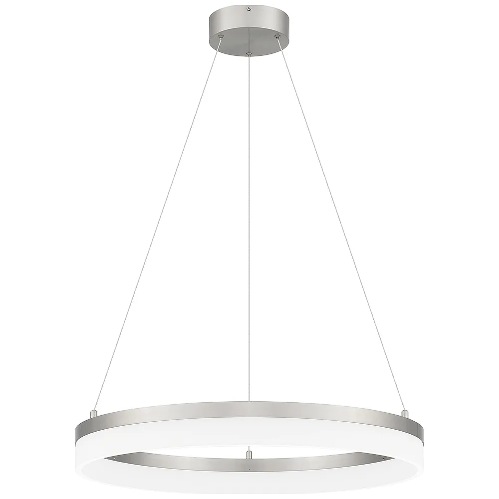 Cohen Integrated LED Brushed Nickel Pendant