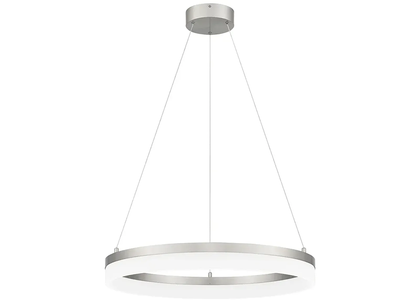 Cohen Integrated LED Brushed Nickel Pendant