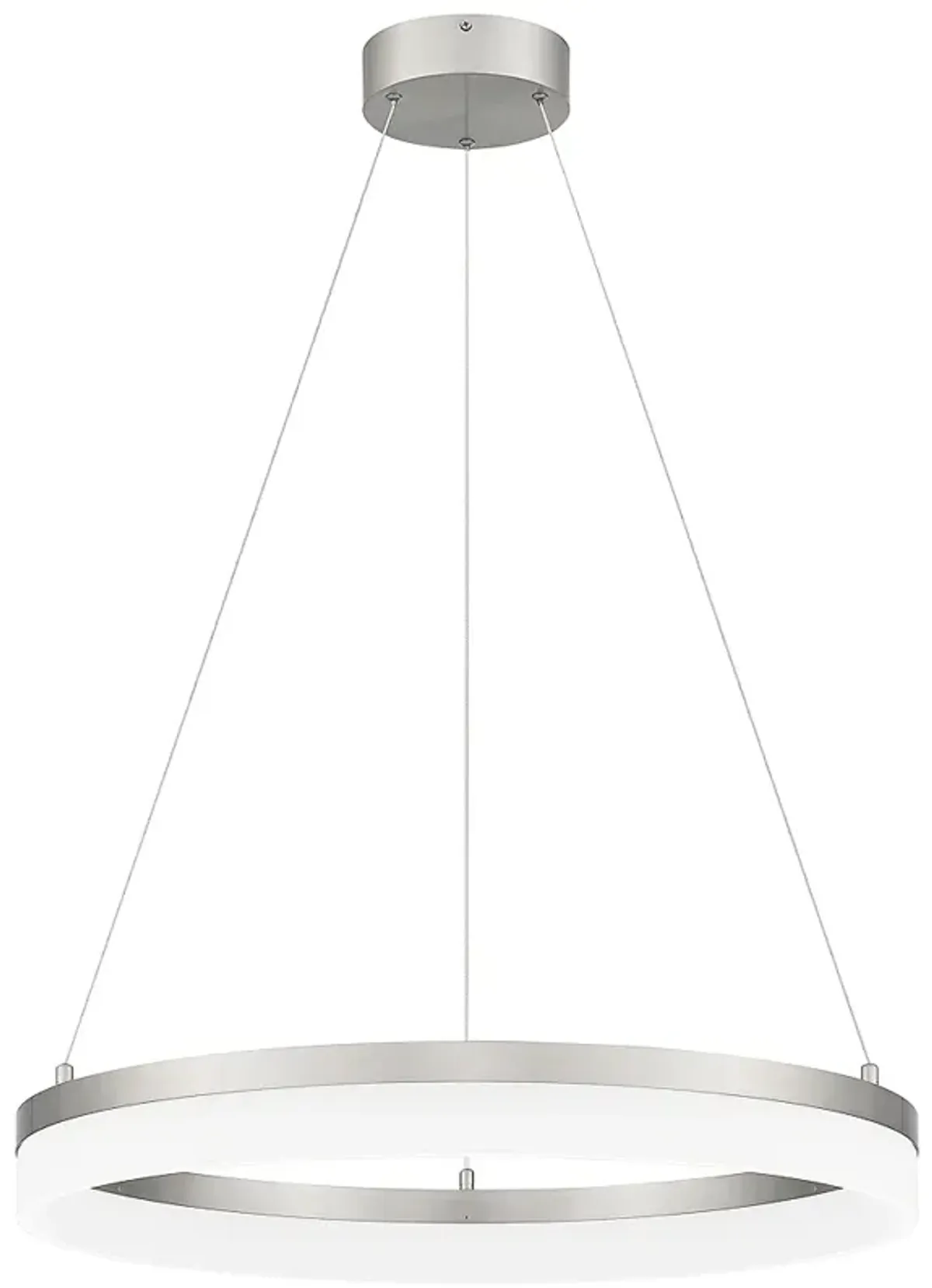 Cohen Integrated LED Brushed Nickel Pendant