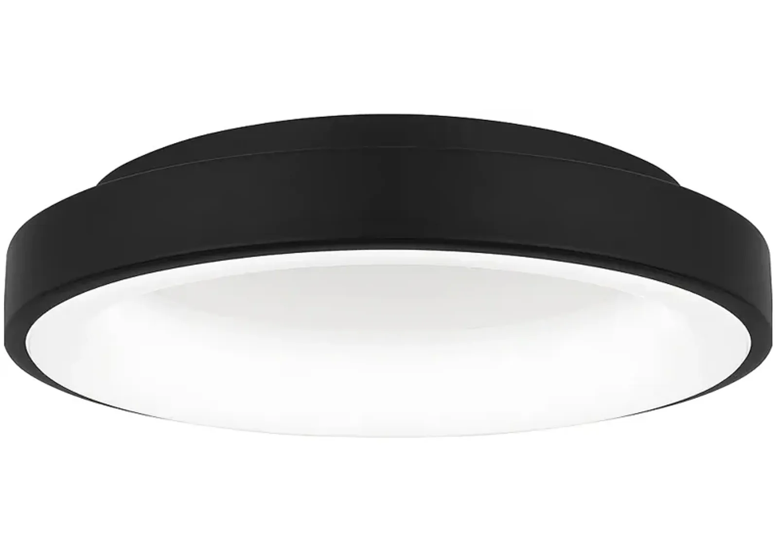 Stanton Integrated LED Matte Black Flush Mount