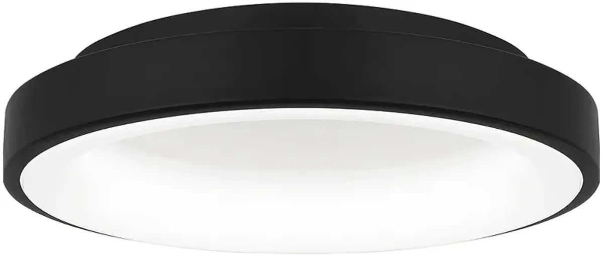 Stanton Integrated LED Matte Black Flush Mount