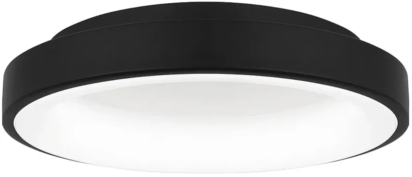 Stanton Integrated LED Matte Black Flush Mount