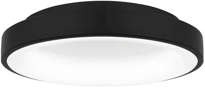 Stanton Integrated LED Matte Black Flush Mount