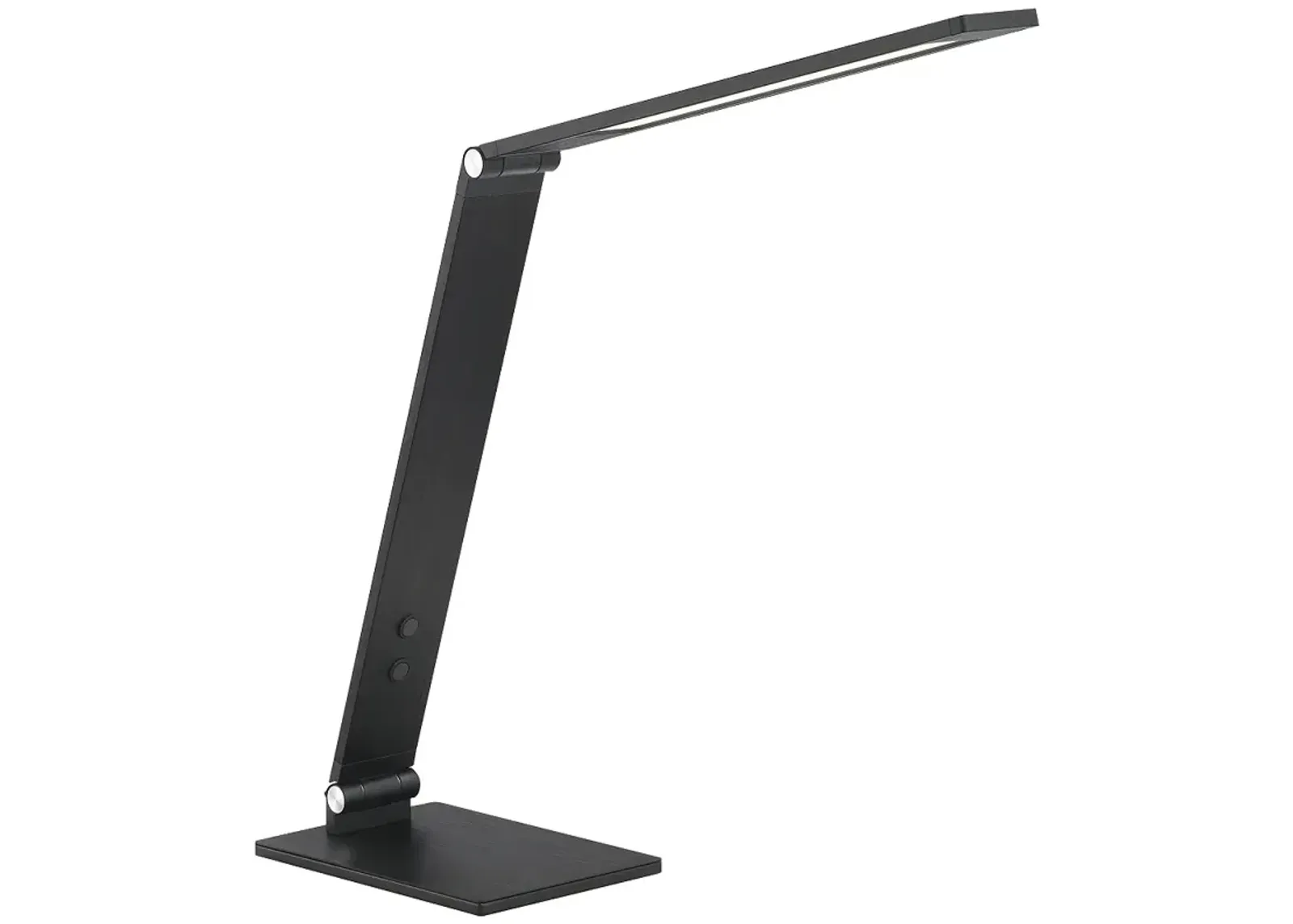 George Kovacs Task Portables LED Anodized Brushed Black Table Lamp