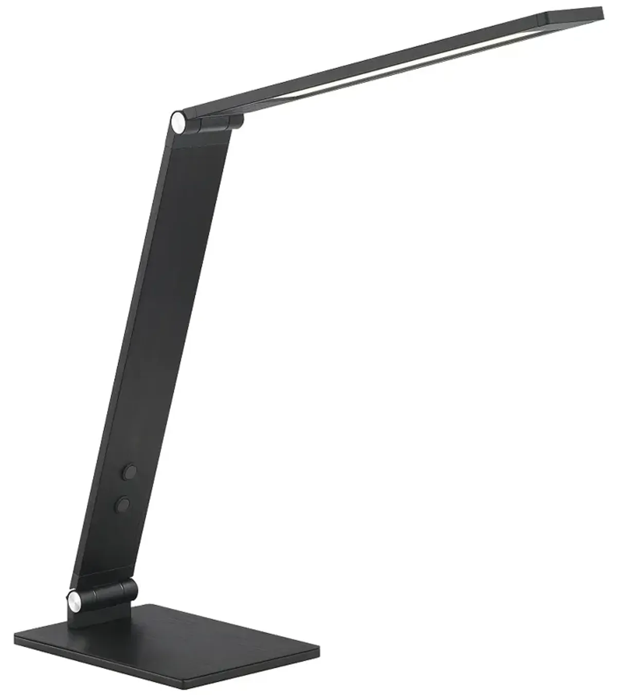 George Kovacs Task Portables LED Anodized Brushed Black Table Lamp