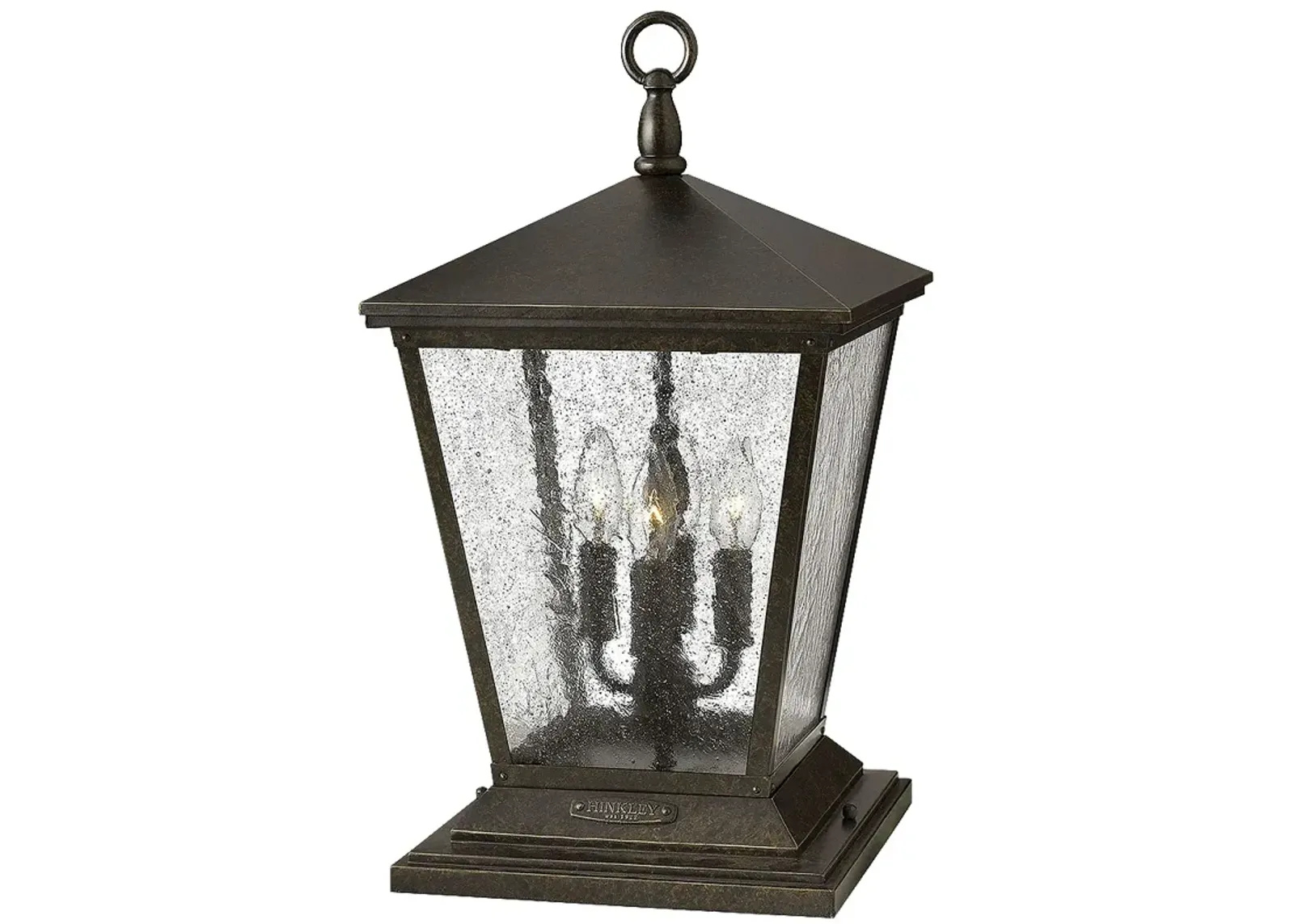 Trellis 19 3/4" High Regency Bronze Outdoor Post Light