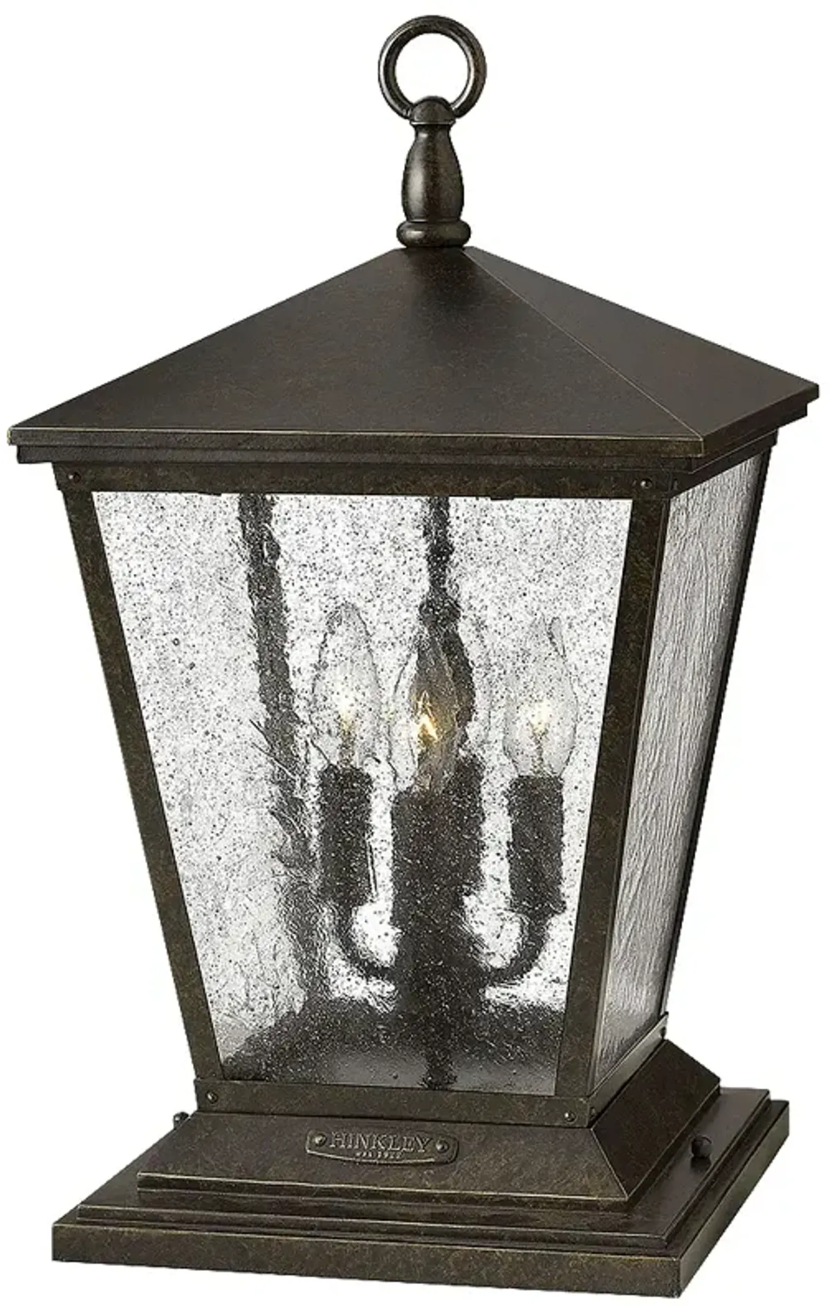 Trellis 19 3/4" High Regency Bronze Outdoor Post Light