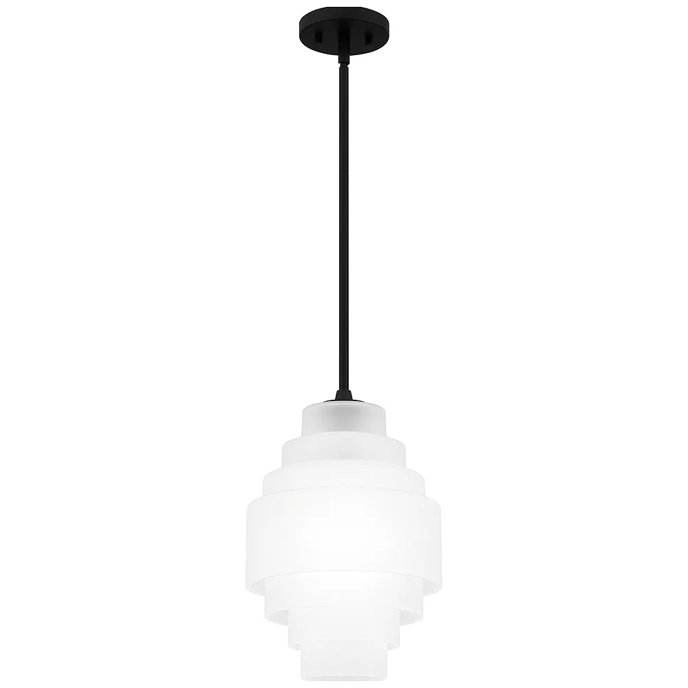 Driscoll 1-Light Matte Black Mini Pendant