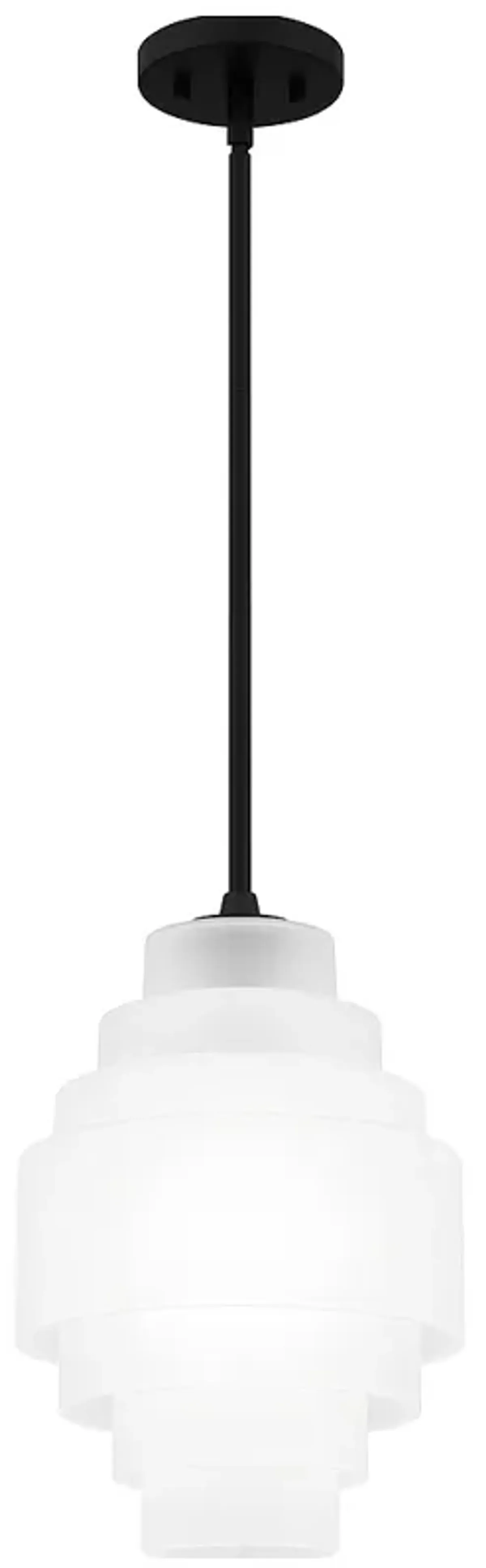 Driscoll 1-Light Matte Black Mini Pendant