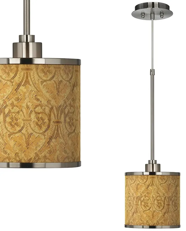 Golden Versailles Giclee Glow Mini Pendant Light