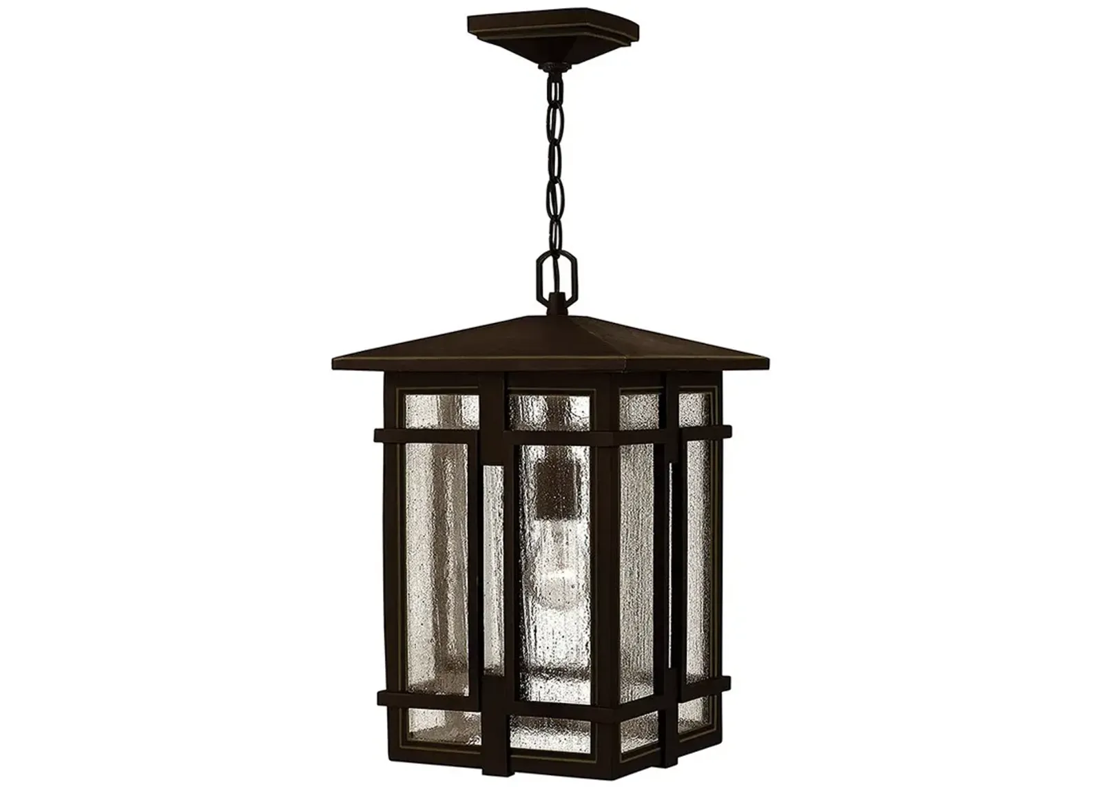 Tucker 17 1/2" High Oil Rubbed Bronze Outdoor Hanging Light