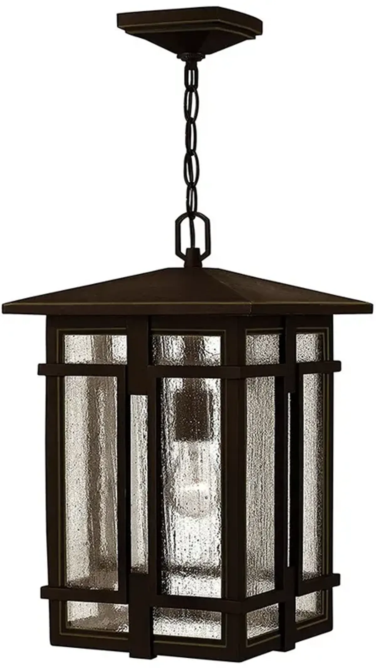 Tucker 17 1/2" High Oil Rubbed Bronze Outdoor Hanging Light