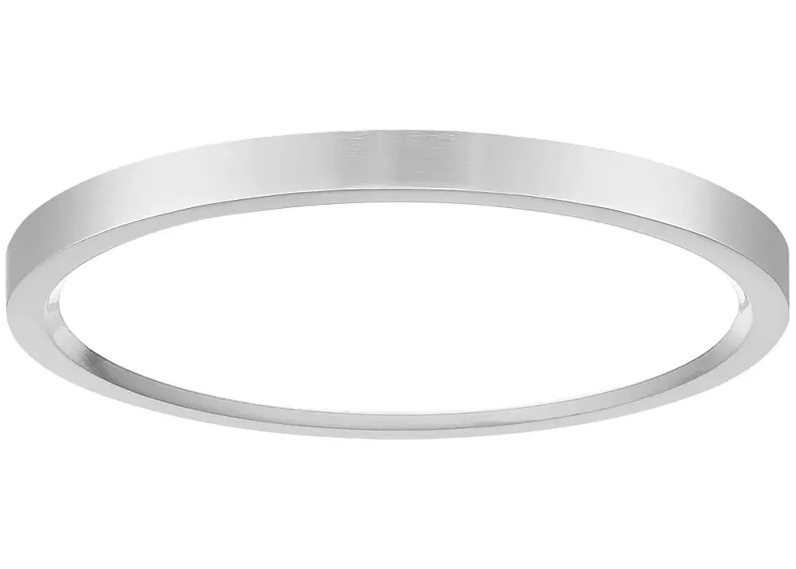 Minka Lavery 15" Wide Round Modern LED Ceiling Light in Nickel