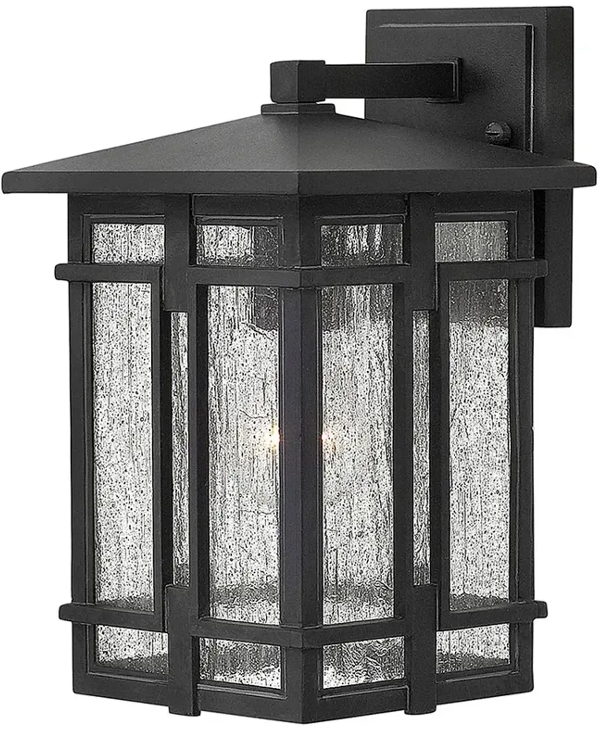 Hinkley Tucker 11 1/2" High Museum Black Outdoor Wall Light