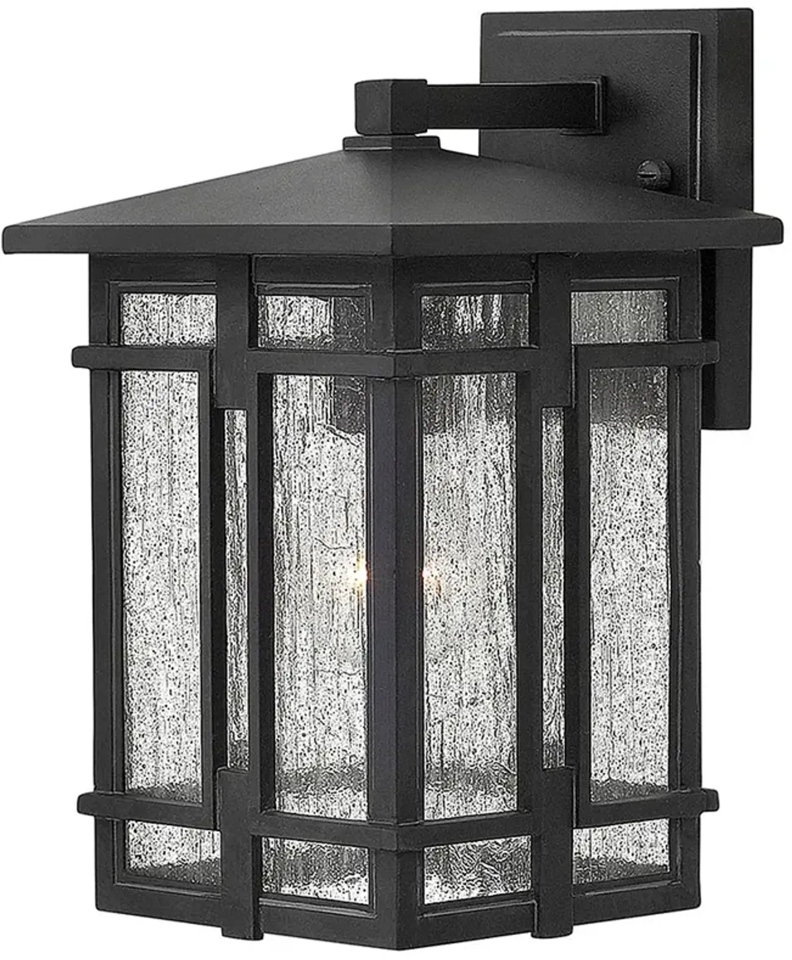 Hinkley Tucker 11 1/2" High Museum Black Outdoor Wall Light