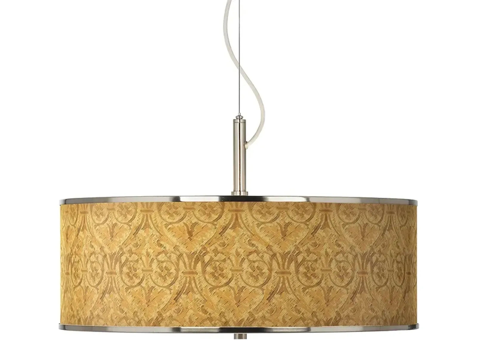 Golden Versailles Giclee Glow 20" Wide Pendant Light