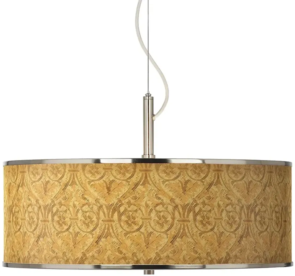 Golden Versailles Giclee Glow 20" Wide Pendant Light