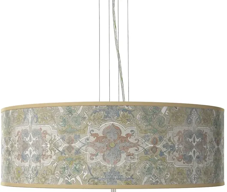 Lucrezia Giclee 24" Wide 4-Light Pendant Chandelier