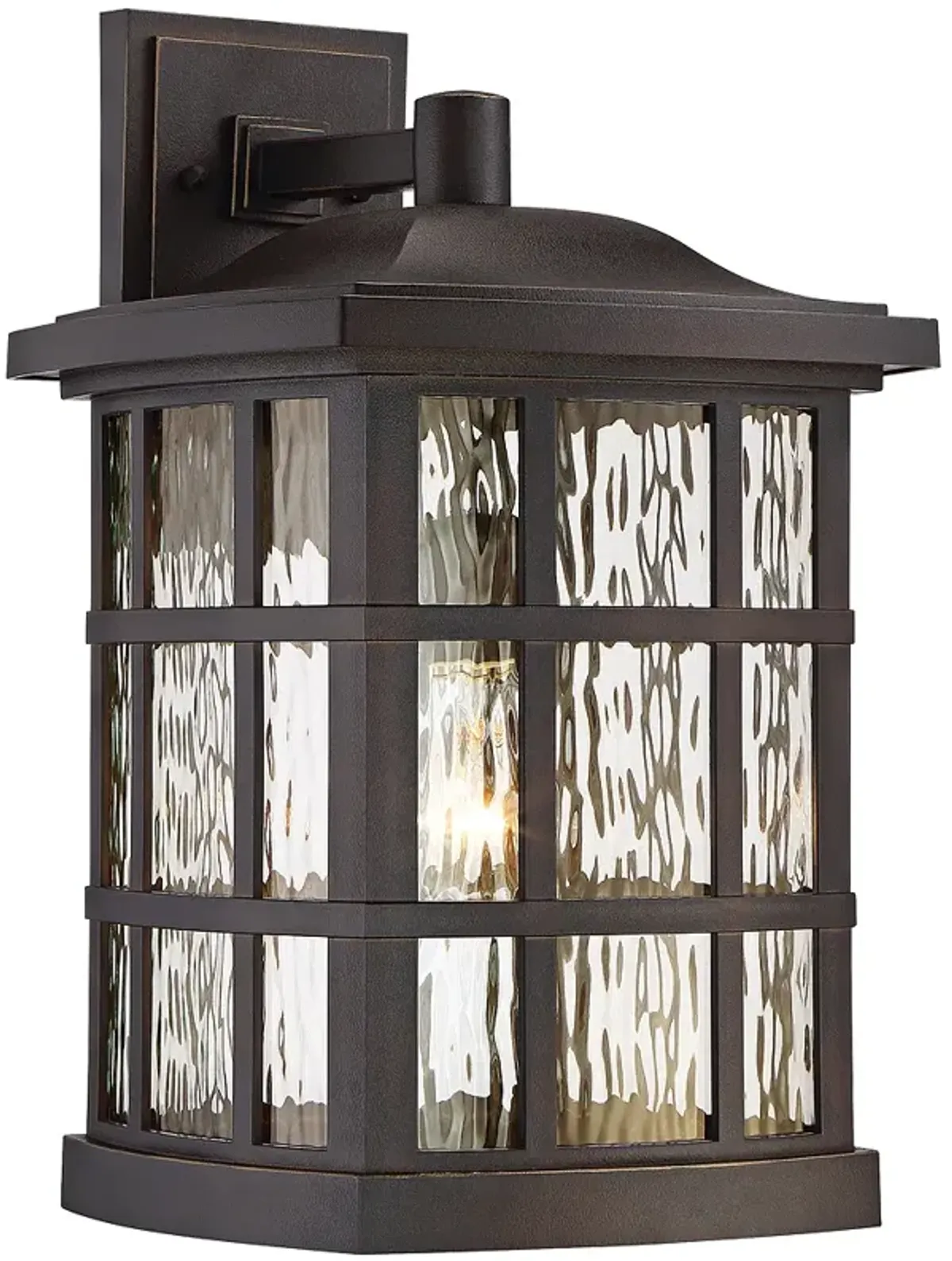 Quoizel Stonington 17" High Bronze Outdoor Wall Light