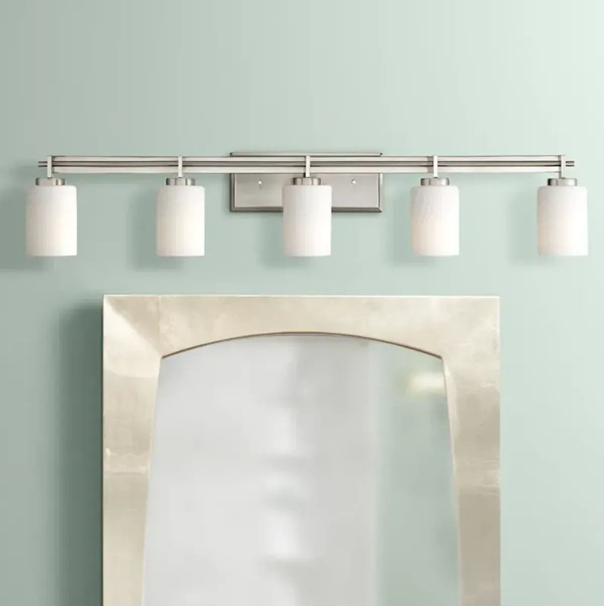 Quoizel Taylor 40 1/2" Wide Brushed Nickel Bath Light