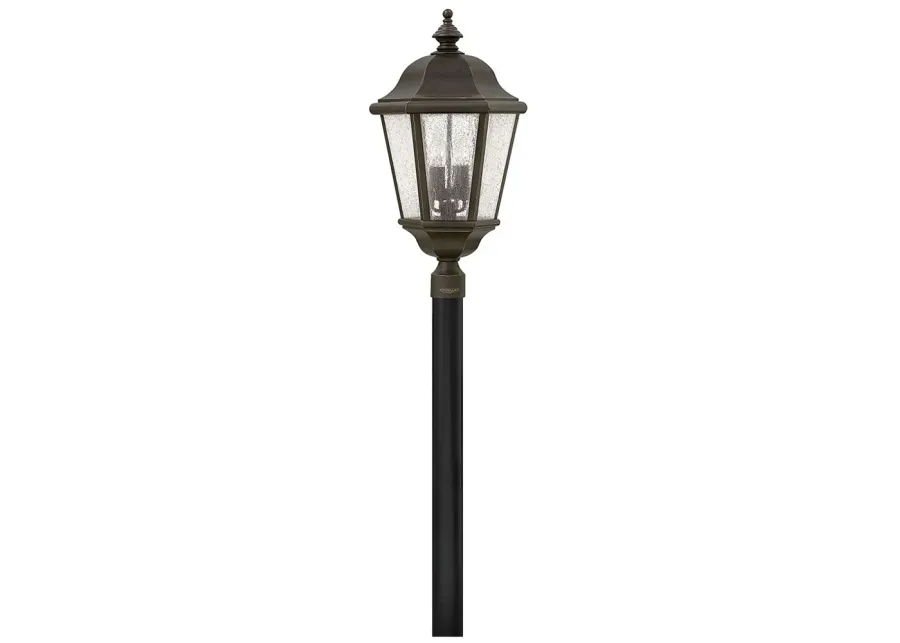 Outdoor Edgewater-Extralarge Post Top Pier Mount Lantern-Oilrubbed Bronze