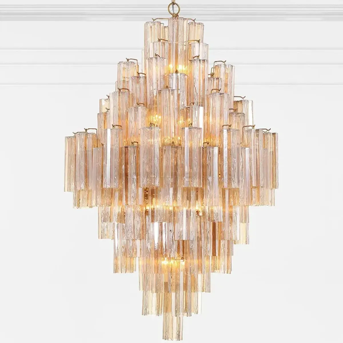 Crystorama Addis 20 Light Aged Brass Chandelier