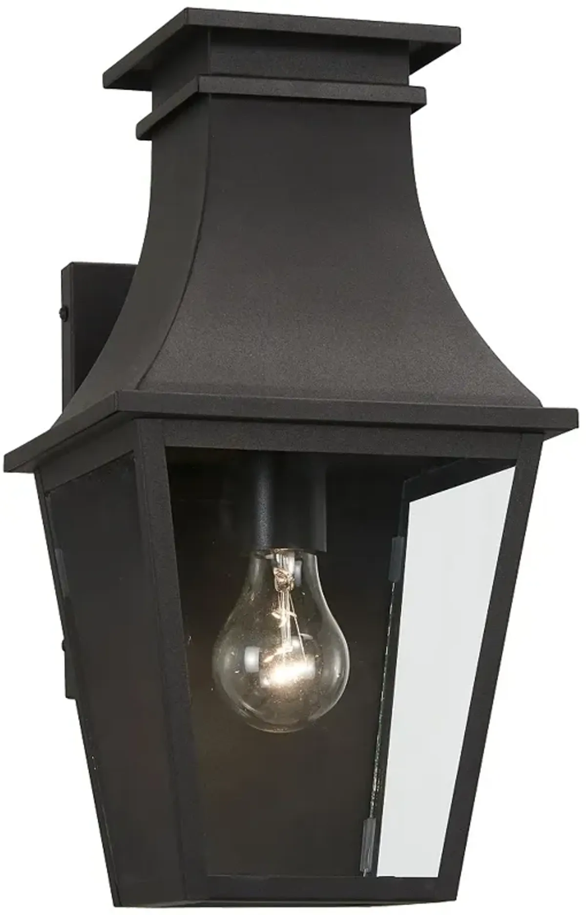 Gloucester 15" High Sand Coal Outdoor Wall Light