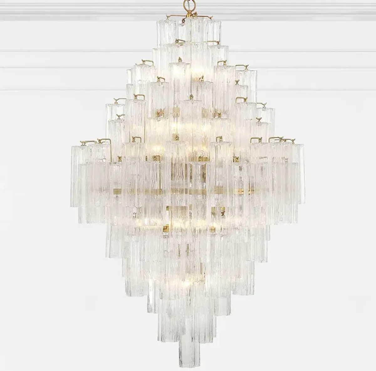 Crystorama Addis 20 Light Aged Brass Chandelier