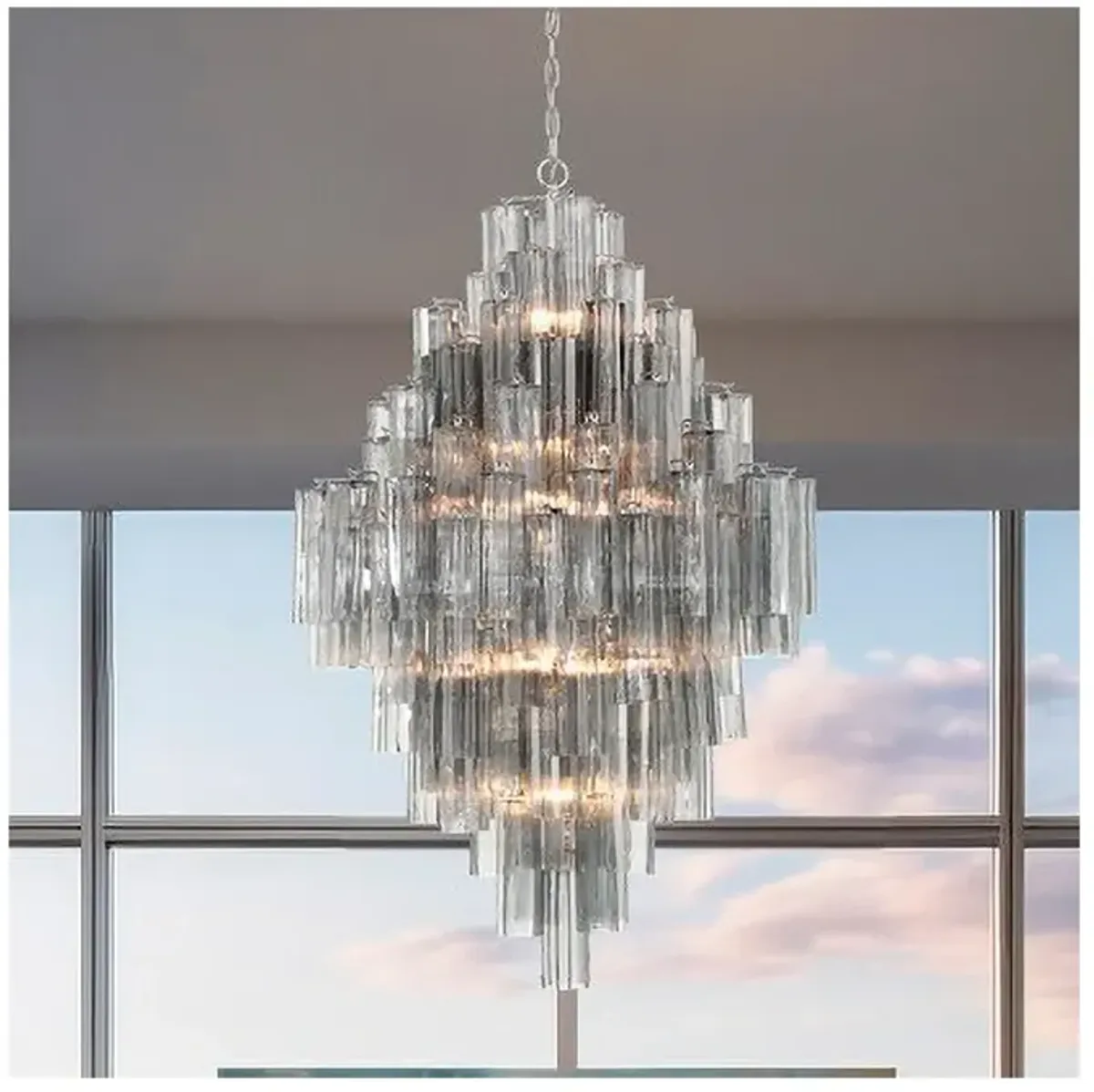 Crystorama Addis 20 Light Polished Chrome Chandelier