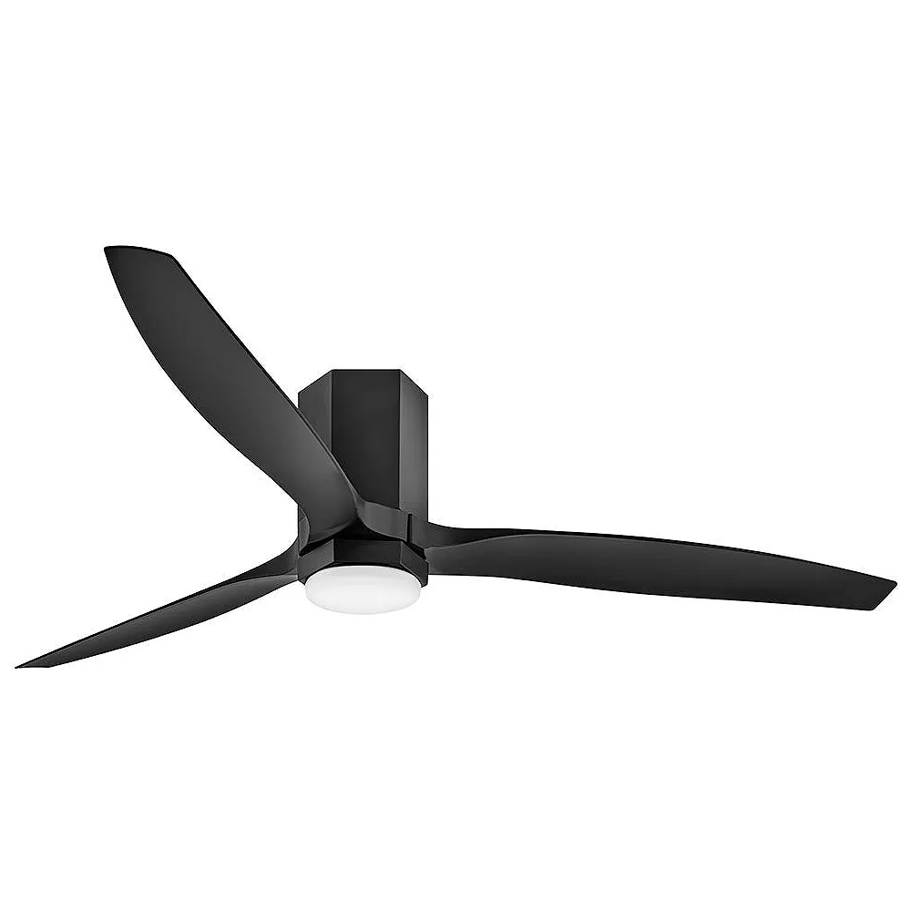 HINKLEY FAN FACET 60" LED Fan Matte Black