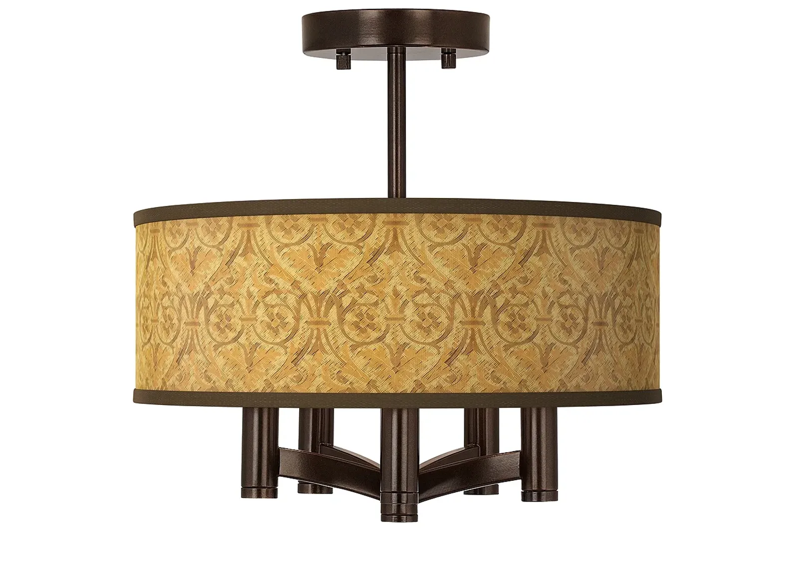 Golden Versailles Ava 5-Light Bronze Ceiling Light