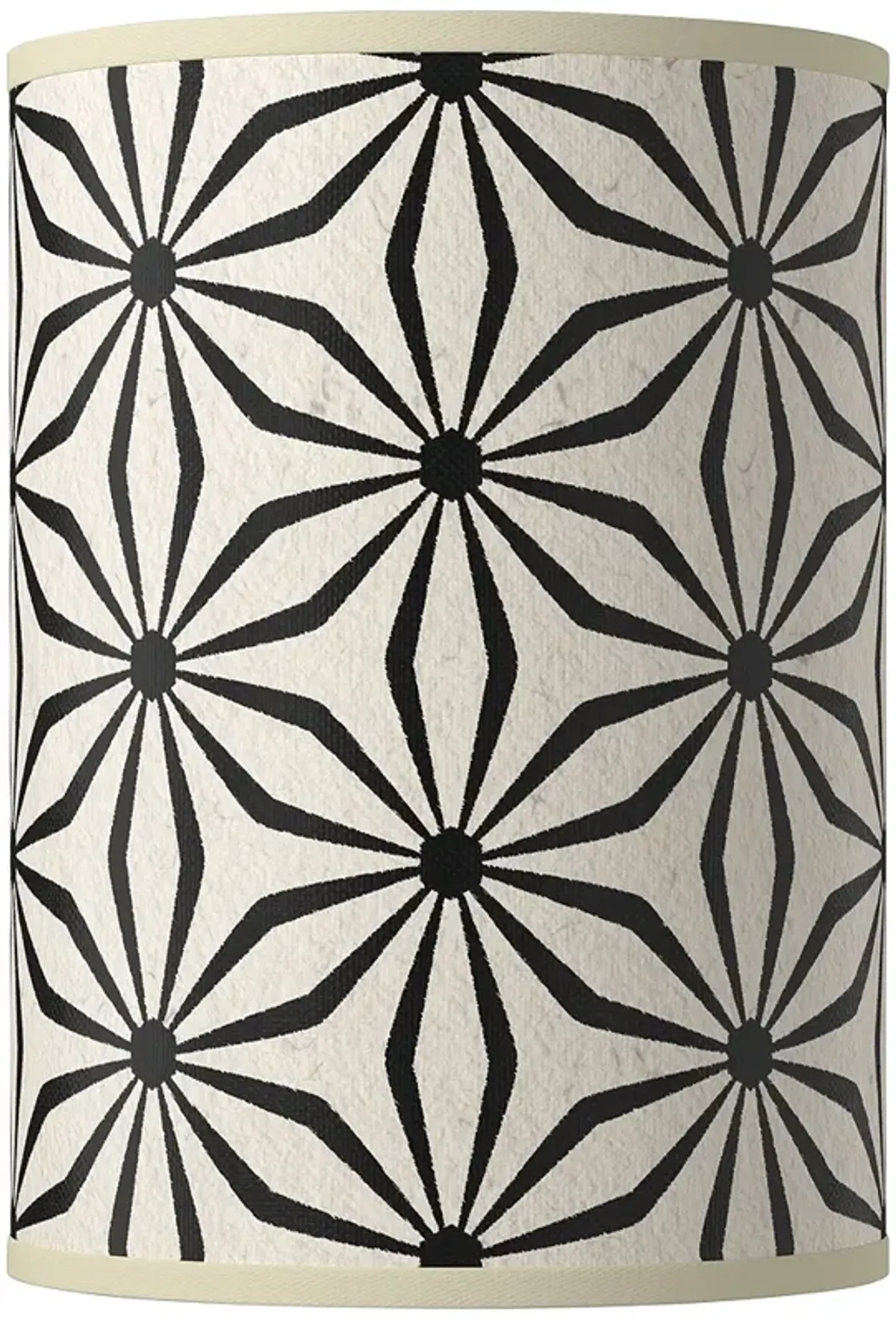 Kaleidoscope Flowers Giclee Round Cylinder Lamp Shade 8x8x11 (Spider)