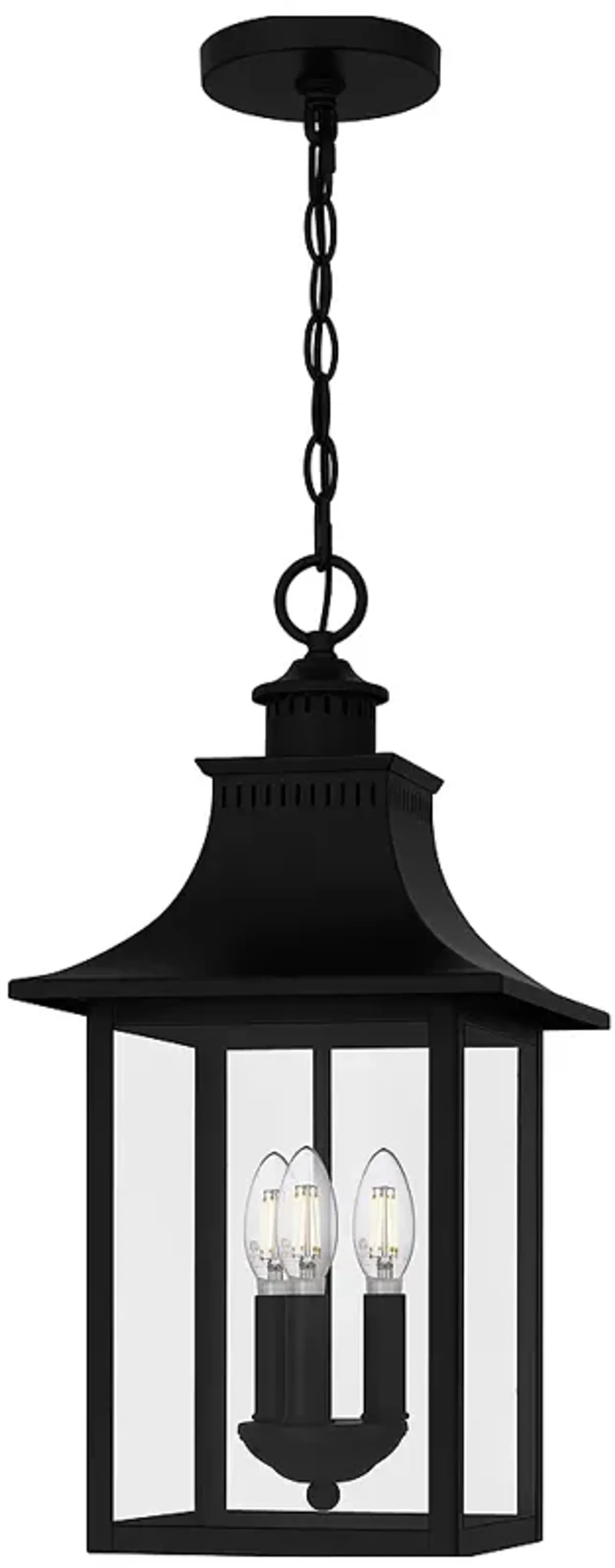 Chancellor 3-Light Mystic Black Mini Pendant Light