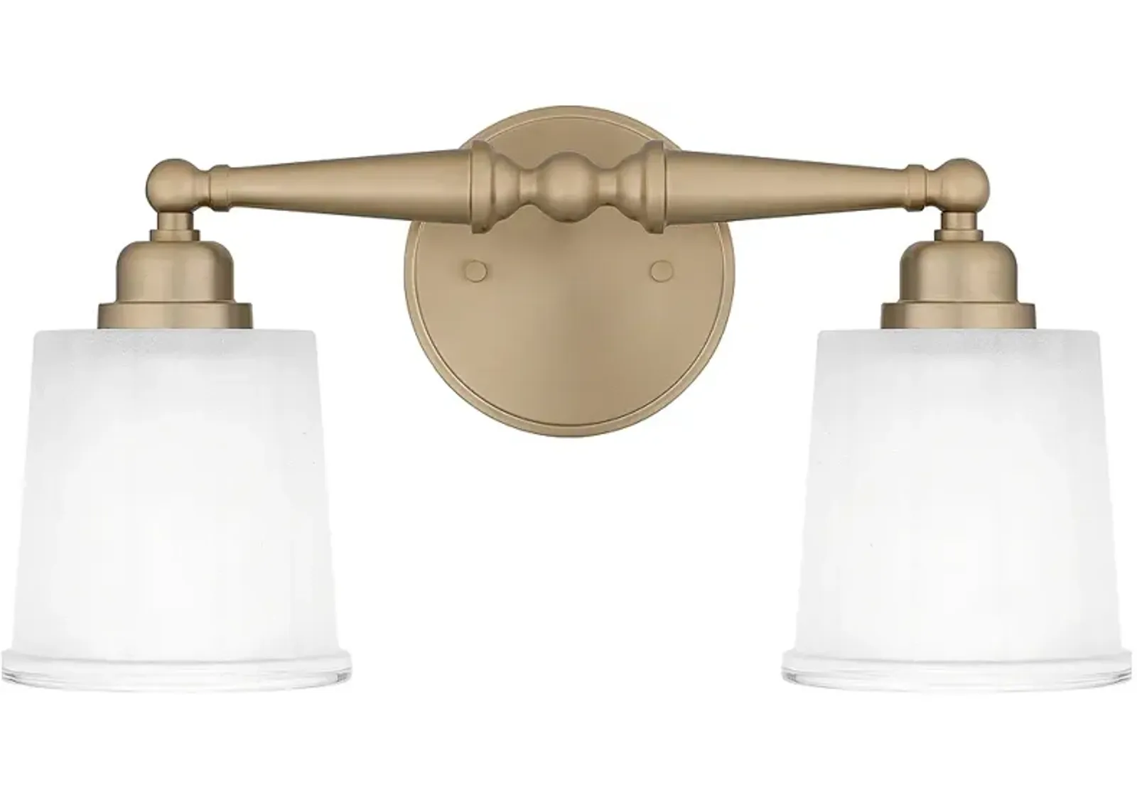 Cecilia 2-Light Bronze Gold Bath Light