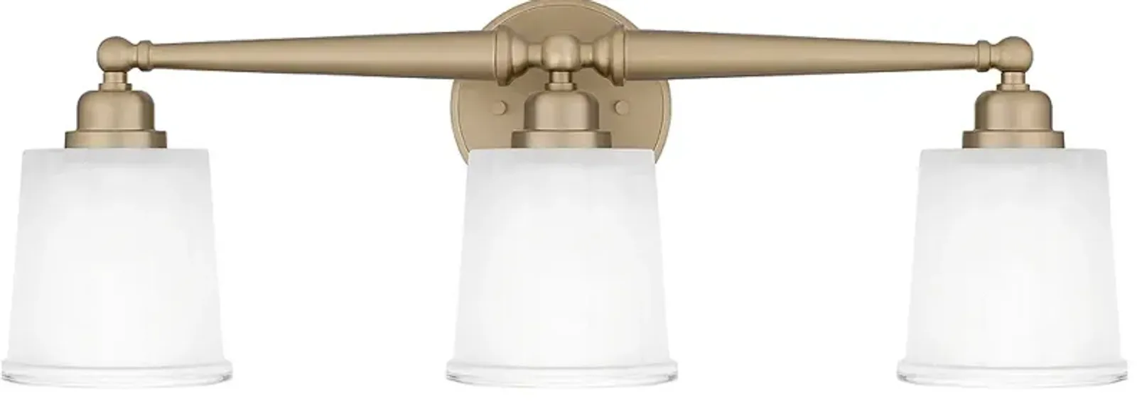 Cecilia 3-Light Bronze Gold Bath Light