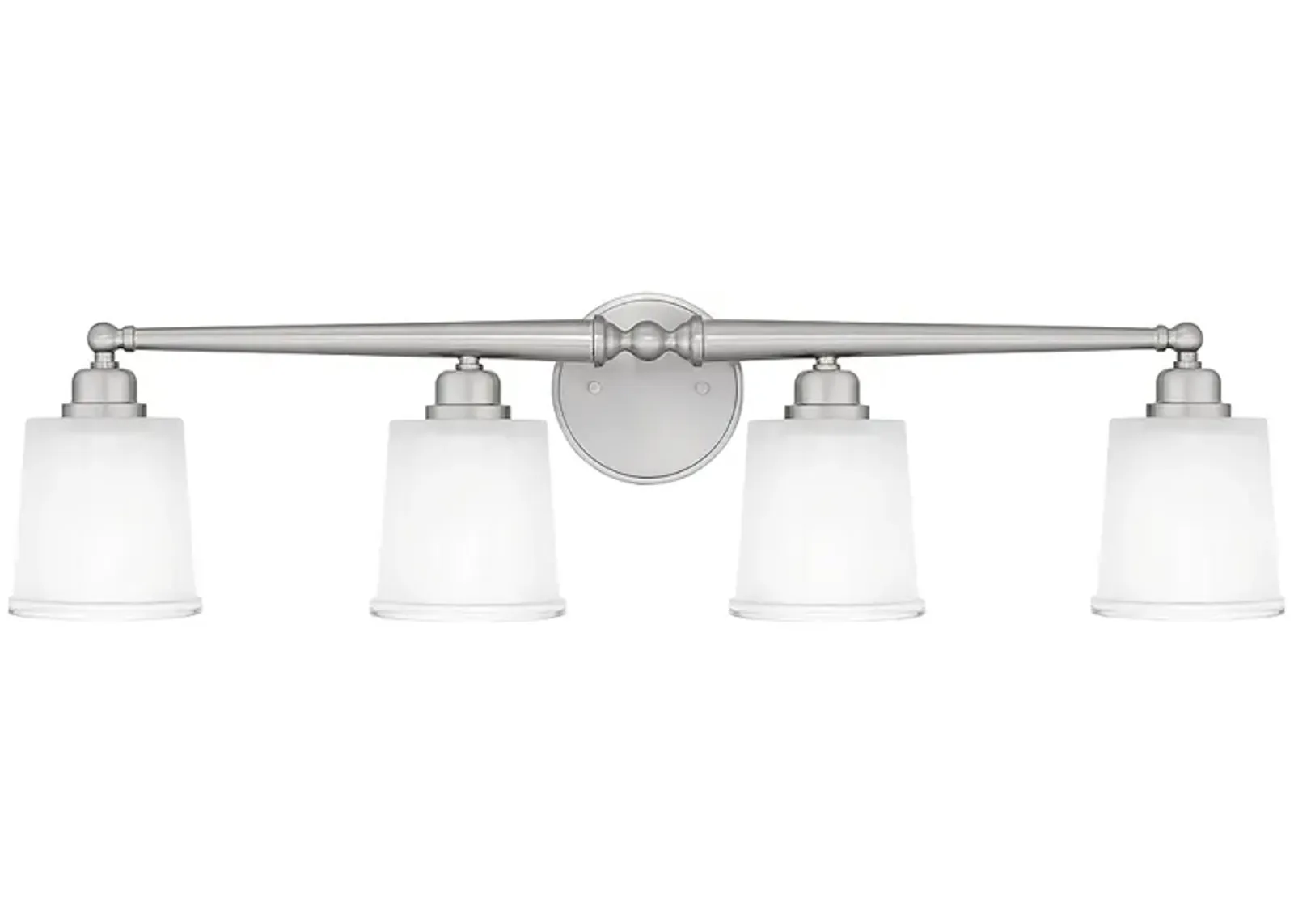 Cecilia 4-Light Brushed Nickel Bath Light